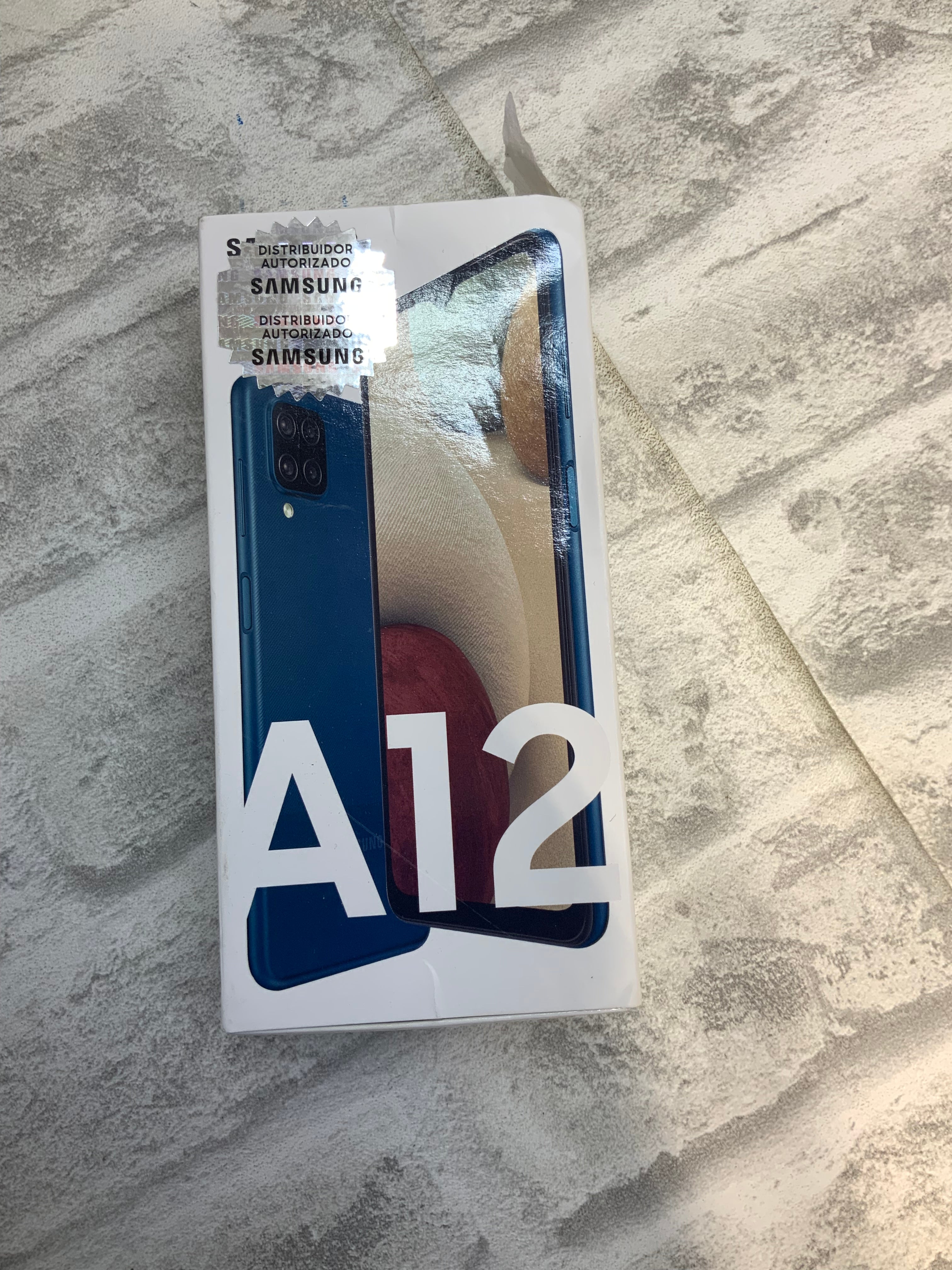 Samsung Galaxy A12 (64GB, 4GB) 6.5" HD+, Quad Camera, 5000mAh Battery, Blue (7590384042222)
